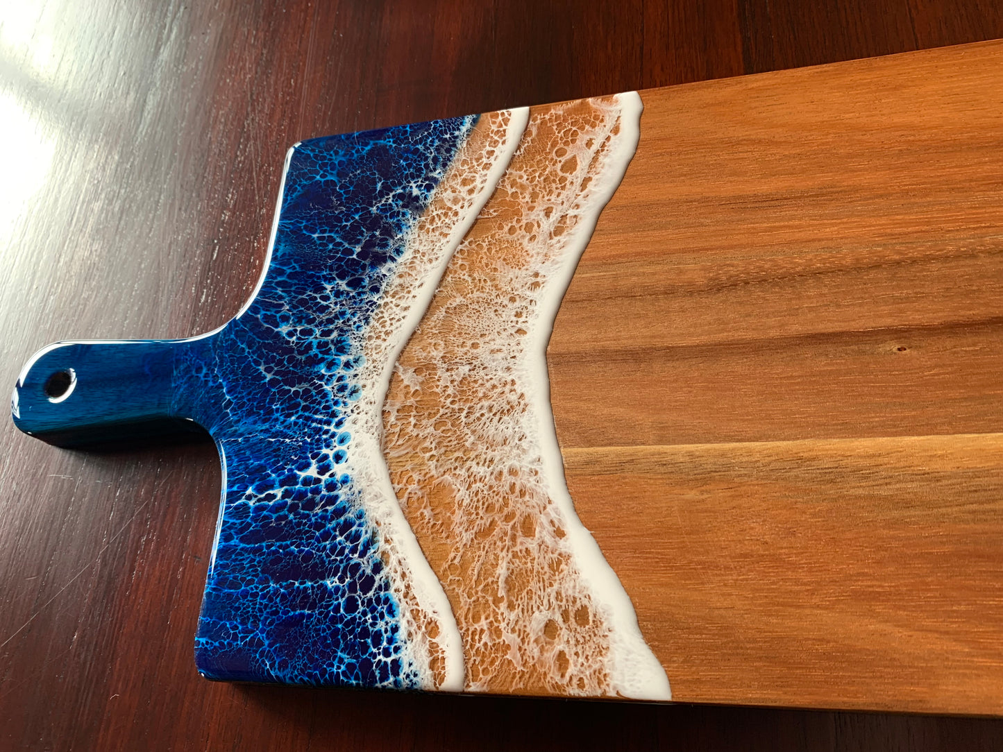 Rectangle Wave Platter Boards